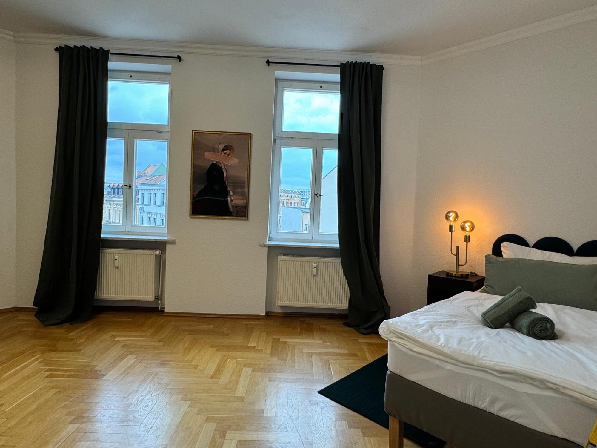 Rebelrents #4 Design Trifft Komfort - Einzigartiges Ferienapartment In Der Nahe Des Hauptbahnhofs Halle  ภายนอก รูปภาพ